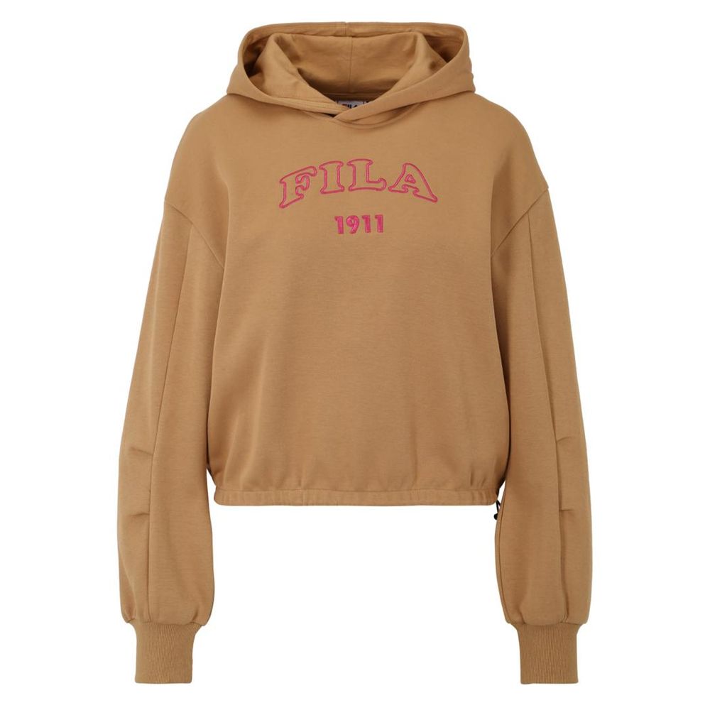 Fila Brown Cotton Sweatshirt
